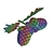 Leafy Delights: Dried Acorns for Natural Crafts 3D model small image 3