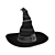 Mystic Witch Hat: Hauntingly Exquisite! 3D model small image 3