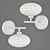 Italux Fiorenzo: Stylish Wall Lamp 3D model small image 2