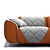 Lamborghini Casa Kate Sofa: Luxury in Your Living Room 3D model small image 2