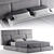 Title: Cornelio Cappellini HUG Bed 3D model small image 1