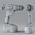 Power Drill Kit 3D model small image 1