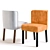 Elegant Poly Chair 3D model small image 1