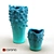 Modern Ceramic Vases: Stylish Home Decor 3D model small image 1