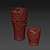 Modern Ceramic Vases: Stylish Home Decor 3D model small image 2