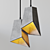 Minimalist Concrete Pendant Light 3D model small image 1