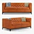 Title: Elegant Anderson Ethan Allen Sofa 3D model small image 1