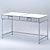 Functional IKEA ALEX Desk 3D model small image 2