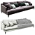 Modern Poliform Bellport Sofa 3D model small image 2