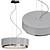 Elegant Estiluz Iris Ceiling Lamp 3D model small image 1
