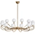 Elegant Papillon Pendant Light 3D model small image 1