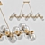  Elegant Glass Pendant Light 3D model small image 1