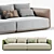 Modern and Versatile CAMERICH ELAN Sofa 3D model small image 1