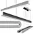 Modern Industrial LED Pendant Light 3D model small image 2