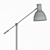 Elegant LaForma Scarlett Floor Lamp 3D model small image 3