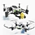 Parrot Mambo Drone Kit: Quadcopter with Camera, Shooting Cannon, and Lego Figure Head 3D model small image 1