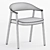 Elegant Hera Chair 3D model small image 3
