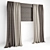 Elegance in Motion Roman Blinds 3D model small image 1