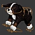 HOPPIG Bernese Shepherd Plush Toy 3D model small image 2