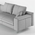 Modern Camerich WAKE Sofa Set 3D model small image 3