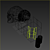 Sleek NudeGlass Trio Set 3D model small image 3