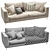 Boconcept Fargo Modern Sofa 3D model small image 3