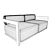 Modern CLAUD Sofa - Stylish Comfort 3D model small image 3