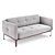 Moroso Modernista 160: Stylish Comfort in a Compact Design 3D model small image 1