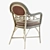 Title: Elegant Antica Dining Chair 3D model small image 2