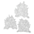 OLSKER Cowhide Area Rug 3D model small image 3