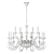 Divinare Cigno Crystal Chandelier 3D model small image 3