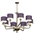 Elegant CZARINA 8 Smoke Silver 3D model small image 1