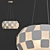 Elegance Sparkle Pendant Light - Quios SCHULLER 3D model small image 1