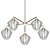 Create Your Own: Glass Sculptural Chandelier 3D model small image 1