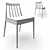 Sleek Hemstad Chair: Modern, Elegant, and Comfortable 3D model small image 2