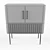Hepburn Cabinet - Sleek and Stylish Storage 3D model small image 3