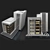 Luxury Hotel Building - 3D Model 3D model small image 1
