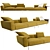 Modern Elegance: Gregor Sofa 3D model small image 1