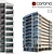 Contemporary Residential Model 3D model small image 1
