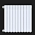 Title: Sleek White Radiator 3D model small image 2