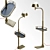 Bellavista Adalpina: Majestic Floor Lamp 3D model small image 1