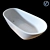 Luxury Reece Kado Arc Freestanding Bath 3D model small image 1