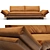 Flexible Modern Seating - Ikono Sofa 3D model small image 1