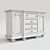 Elegant Ollesburg Buffet: D725-60 3D model small image 3
