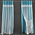 Title: Elegant Lace Curtains 3D model small image 3