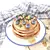 Golden Honey Pancakes 3D model small image 2