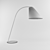 Vintage Cone Floor Lamp: Elegant and Modern Design 3D model small image 3