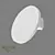 RODEN-light RD-300: Stylish OM Gypsum Wall Lamp 3D model small image 3