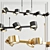 Modern Linear Pendant Light 3D model small image 1