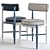 G-Plan Genrikh-1: Sleek Modern Dining Chairs 3D model small image 1